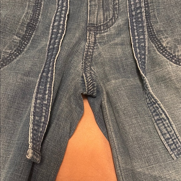 New Anthropologie Pilcro High-Rise Parachute Tie-Waist Jeans - Picture 6 of 8